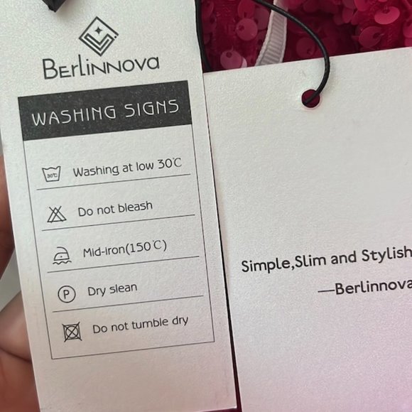 NWT MAGENTA FORMAL GOWN or PROM DRESS - Picture 7 of 8